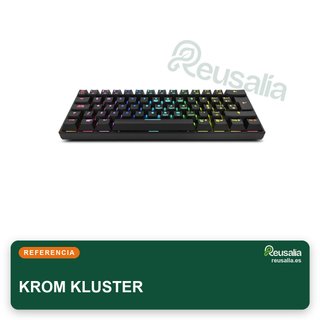 KROM KLUSTER teclado gaming mecánico RGB