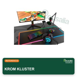 KROM KLUSTER teclado gaming mecánico RGB