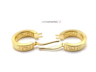 argollas oro 18k