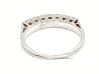 anillo oro 18k con piedra con diamante