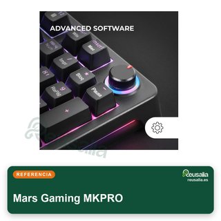 Mars Gaming MKPRO teclado mecánico RGB