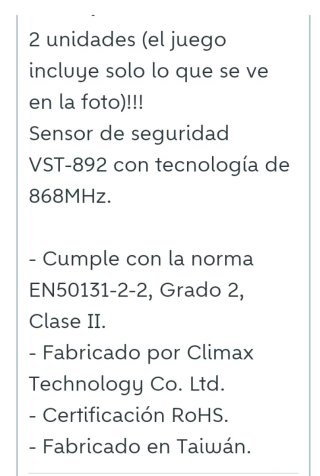 2 Cámaras Vigilancia Blancas