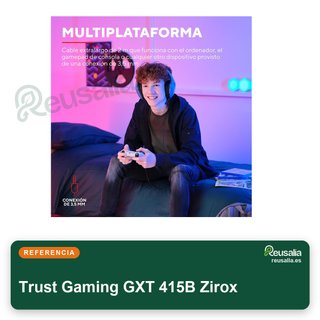 Trust Gaming GXT 415B Zirox auriculares gaming