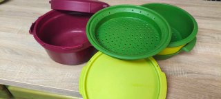 Pack Tupperware Verde y Morado