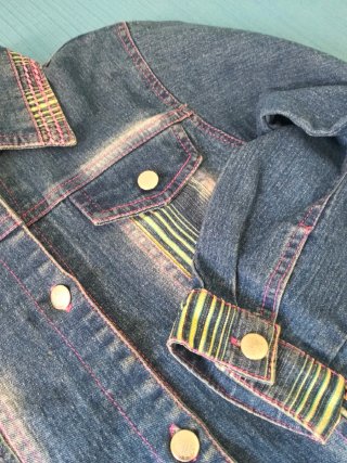 Chaqueta vaquera infantil