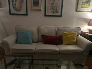 Sofá IKEA EKTORP 3 plazas gris