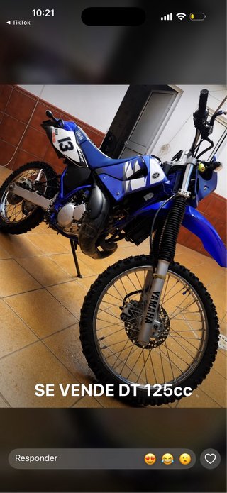 Yamaha DT 125cc Enduro/Motocross