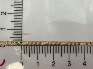 cadena oro 18k 25cm