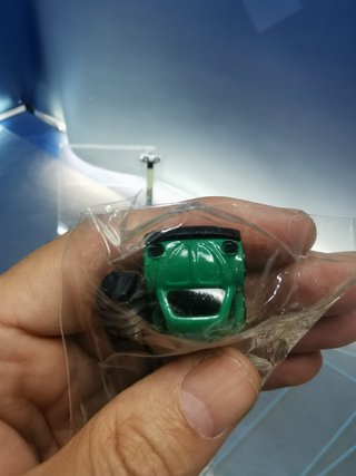 Collezione, 5 PENNE con mini MACCHINA DA CORSA - BUG BOY 50 Midori Giappone