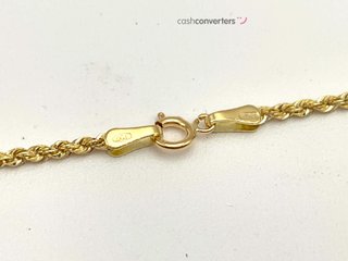 cadena oro 18k 30cm