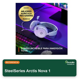 SteelSeries Arctis Nova 1 cascos gaming audio
