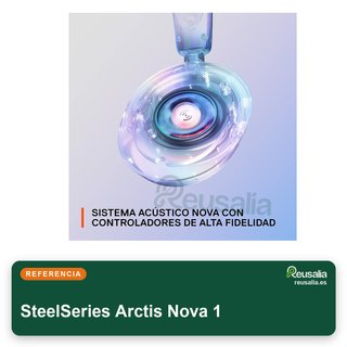 SteelSeries Arctis Nova 1 cascos gaming audio