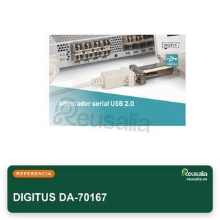 Digitus adaptador USB a puerto serie RS232