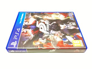 persona 5 ps4