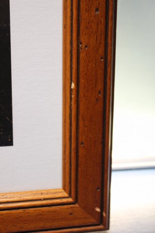 Fotografía de Santander, España. Serigrafía enmarcada madera y cristal.