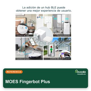 MOES Fingerbot Plus interruptor táctil inteligente