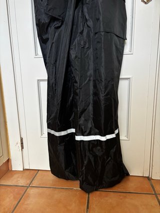 Chubasquero moto mono negro KUM