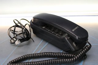 Telefono fisso Sony IT-B5. Nero. Funzionante.