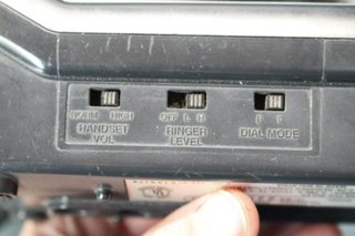 Telefono fisso Sony IT-B5. Nero. Funzionante.