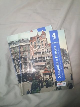 Libros Xeografía e historia 4 ESO