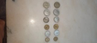 Lote monedas Franco,Rey, Pesetas, Céntimos