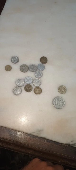 Lote monedas Franco,Rey, Pesetas, Céntimos
