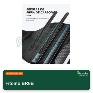 Fitomo faja lumbar soporte ergonómico carbono