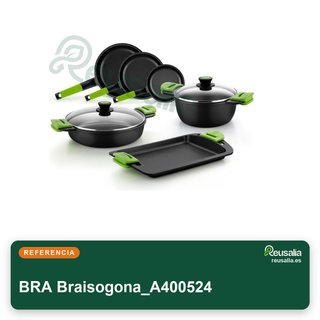 BRA casseruola bassa in alluminio antiaderente 24cm