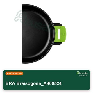BRA casseruola bassa in alluminio antiaderente 24cm