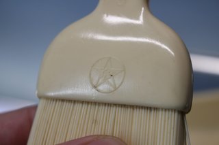 Exin. Piccolo raccoglitore e spazzola. Exclusivas industriales S.A. Plastico.
