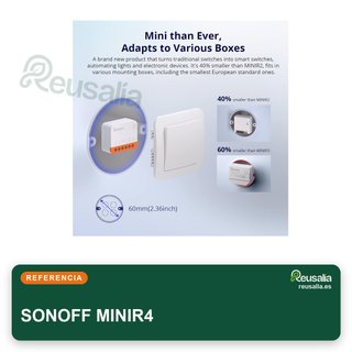 SONOFF Mini Interruptor Inteligente Wifi MINIR4