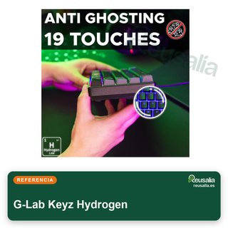 G-Lab Keyz Hydrogen teclado gaming compacto