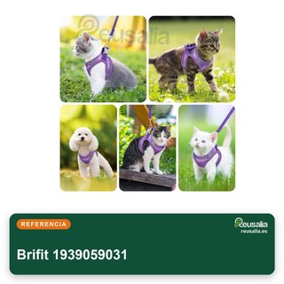 Brifit arnés malla suave gato paseo