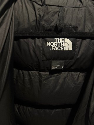 Abrigo The North Face blanco y negro