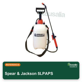 Spear & Jackson 5LPAPS irroratrice a pressione 5L