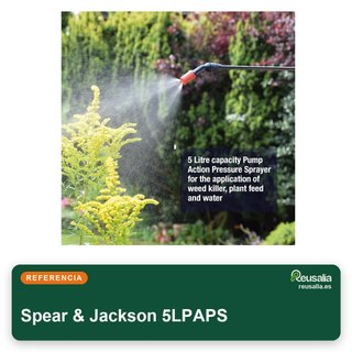 Spear & Jackson 5LPAPS irroratrice a pressione 5L