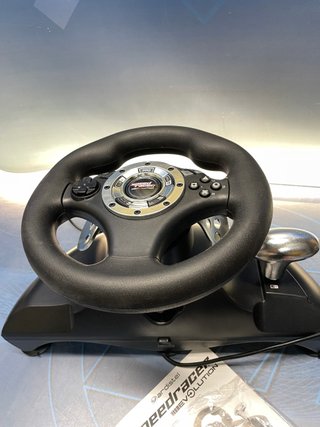 Volante Speed Racer evolution compatible para pc y PS3