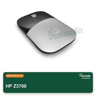 HP Z3700 ratón inalámbrico 1200 ppp plata