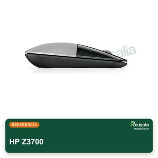 HP Z3700 ratón inalámbrico 1200 ppp plata