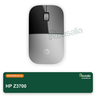 HP Z3700 ratón inalámbrico 1200 ppp plata