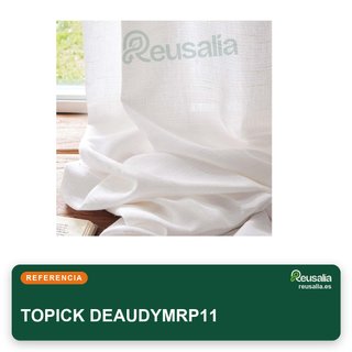 TOPICK tende in lino opache rustiche per soggiorno