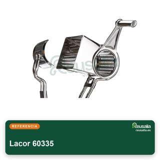 Lacor 60335 grattugia in acciaio inossidabile con 2 lame