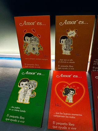 Amor es...el pequeño libro que ayuda a vivir, 1 al 10, 10 libros, Kim Grove, 1975