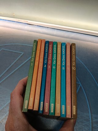 Amor es...el pequeño libro que ayuda a vivir, 1 al 10, 10 libros, Kim Grove, 1975