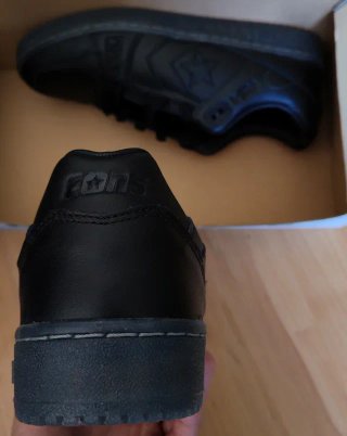 Zapatillas Converse Piel Negras Nuevas
