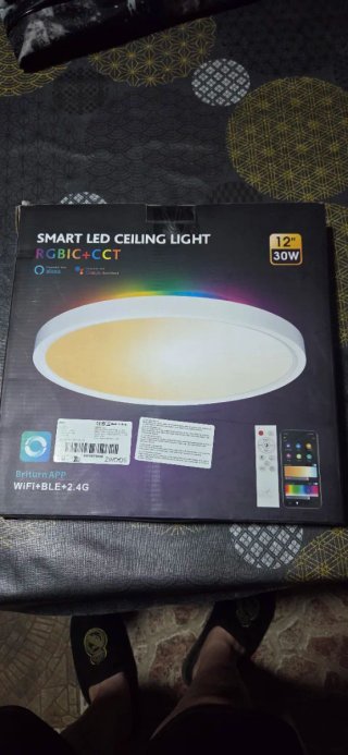 Plafón LED Intelligente Briturn 12 30W RGBIC+CCT