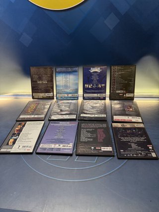 Colección de DVDs musicales