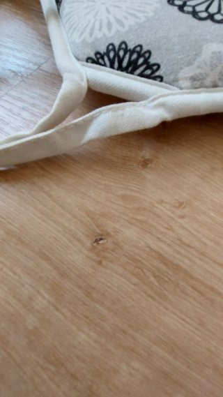 Cuscino per sedia con stampa floreale