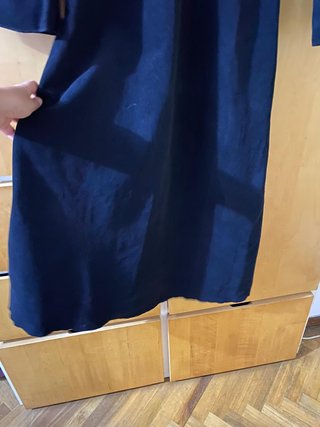 Vestido Zara Boho Pana Fina y Encaje Negro