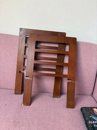 Portariviste in legno pieghevole